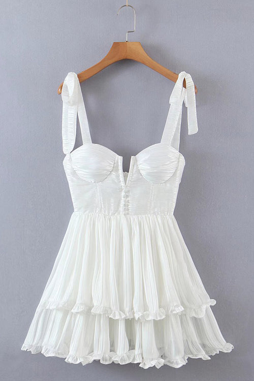 Just In My Reveries Layered Mini Dress