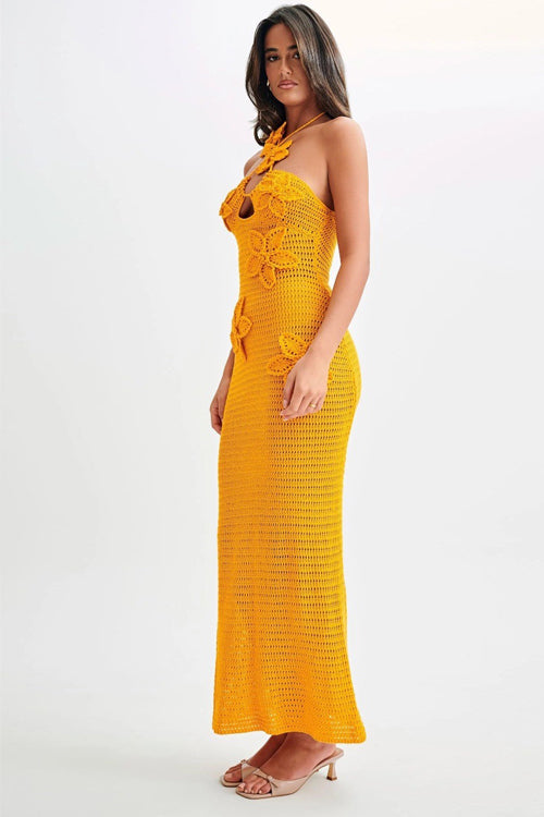Absolute Edge Knitted Maxi Dress
