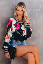 Instant Beloved Floral Printed Smocked Top