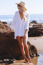Embrace The Sun Button Down Tunic Top