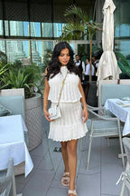 Romantic Tale Knit Crochet Suit