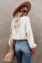 Cozy Charmer Mock Neck Knit Sweater