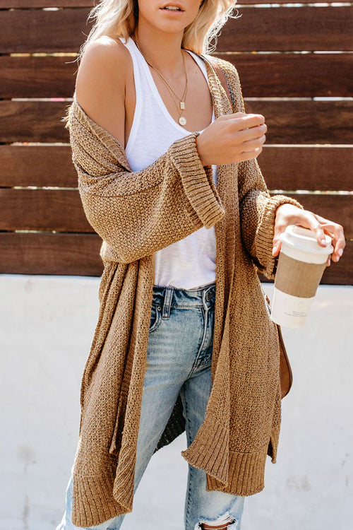Afternoon Reverie Long Sleeve Knit Cardigan