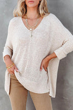 What You Affection Long Sleeve Knit Sweater Top