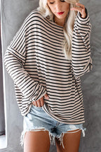 Forever Charming Stiped Casual Knit Top