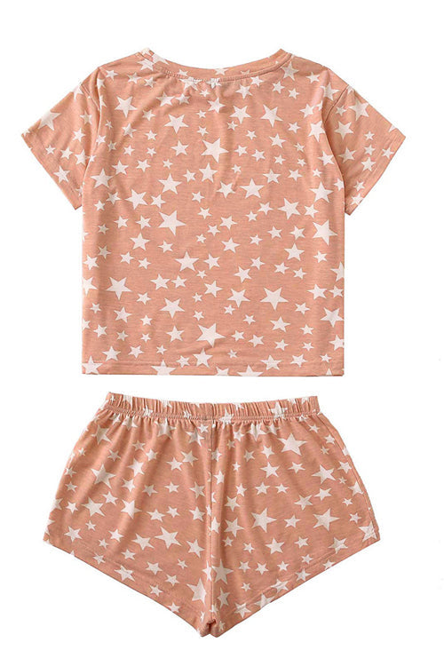 Pure Relaxation Short Sleeve Tie-Dye Suit