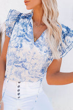 Affection Summer Escape Printed Sleeveless Top