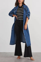 Elevated Weather Belt Denim Coat