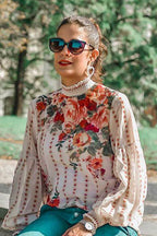 Sorry I'm a Lady Floral Print Top