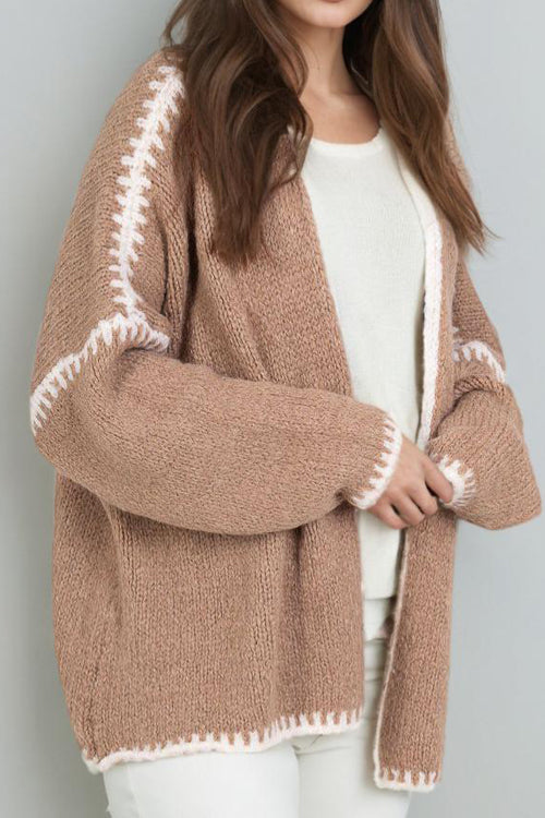 Effortless Introductions Knit Cardigan Sweater - 7 Colors