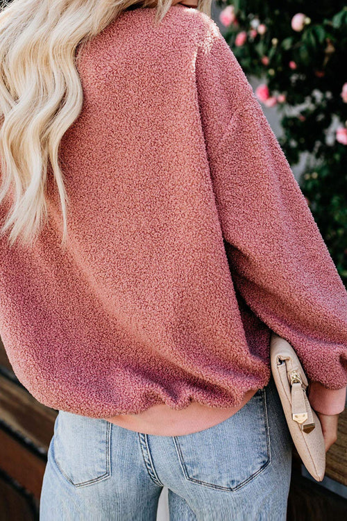 Carino Teddy Long Sleeve Top
