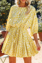 Blossoming Charmer Printed Mini Dress