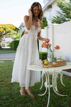 Just Hold On Cut Out Sleeveless Maxi Dress