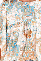 Weekday Polished Print Short Sleeve Top