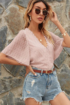 Enchanted Evening Swiss Dot Lace Top