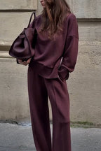 Take A Occasion Long Sleeve Sweatshirt Suit