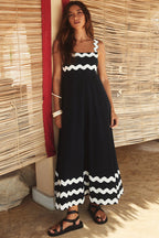 Always With Affection Sleeveless Printed Maxi Dress