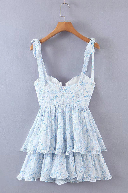 Just In My Reveries Layered Mini Dress
