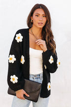 Simple Affection Daisy Oversized Knit Cardigan