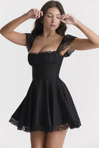 Sent to Charm Lace Mini Dress
