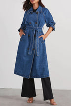 Elevated Weather Belt Denim Coat
