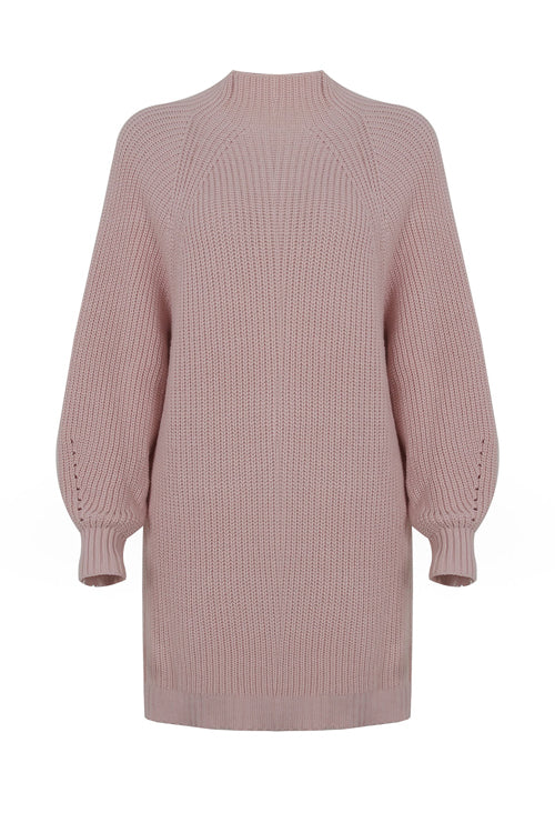 It's Your Affection Long Sleeve Sweater Mini Dress