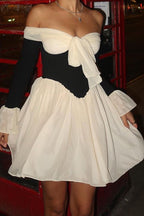 Positively Captivating Skater Mini Dress