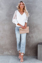 Only Yours Lace Wrap Sweater