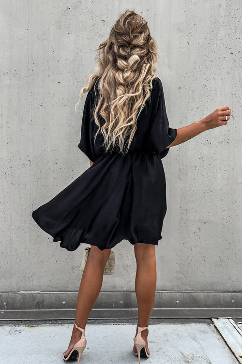 Day Of Love Story OL Wrap Mini Dress