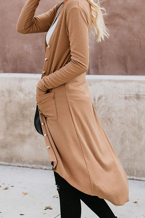 Staying Polished Long Sleeve Knit Cardigan