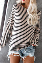 Forever Charming Stiped Casual Knit Top