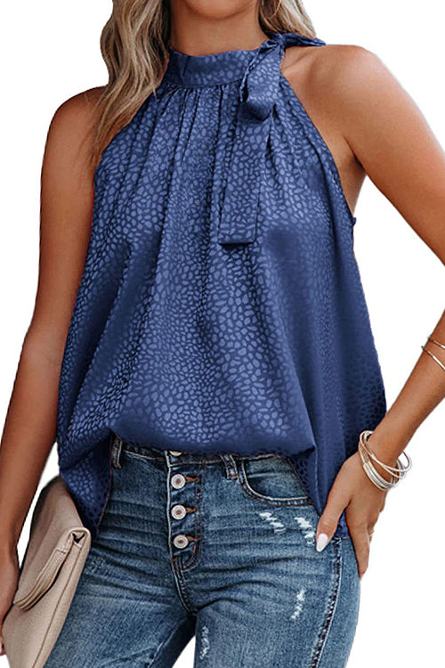 Always Real Tie Sleeveless Top