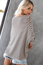 Forever Charming Stiped Casual Knit Top