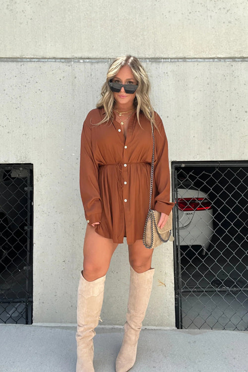 Precious Impression Long Sleeve Romper Dress