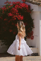 Affection Found Ruffled Mini Dress