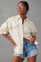 Perfectly Prepared Denim Shacket