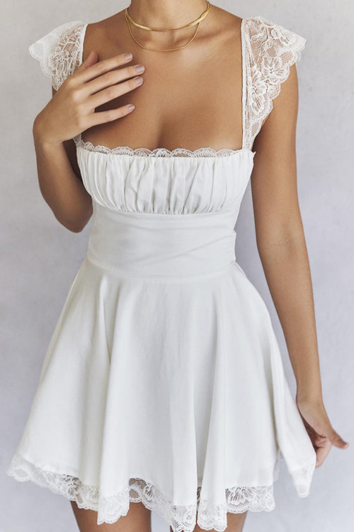 Sent to Charm Lace Mini Dress