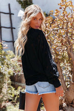 Mind On Golden Glow Floral Long Sleeve Top