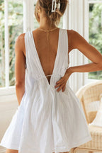 Embrace The Affection V-Neck A-Line Babydoll Mini Dress