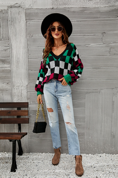 Couldn't Be Any Better V-Neck Knit Sweater