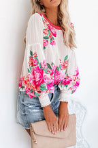 Fresh Beloved Floral Print Top