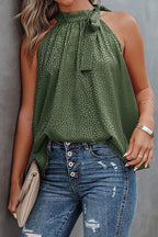 Always Real Tie Sleeveless Top