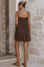 Impeccably Refined Print Mini Dress
