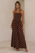 In My Reveries Polka Dots Maxi Dress