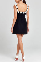 Forever Your Muse Flower Sleeveless Mini Dress