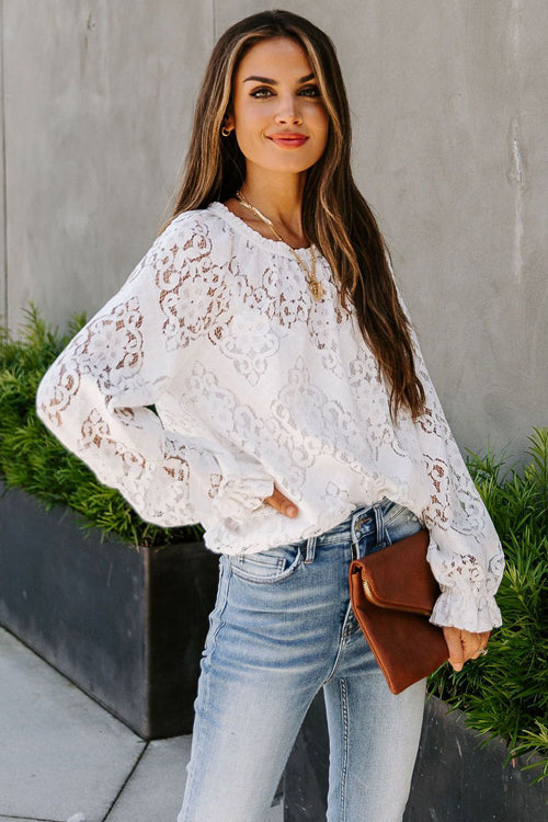 Romantic Allure Lace Removable Cami Top