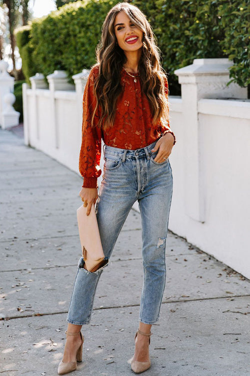 Instant Crush Lace Up Top