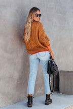 Just Too Delightful Cable Knit Sweater