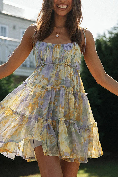 Weekend Beloved Printed Skater Dress