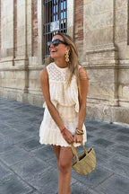 Romantic Tale Knit Crochet Suit
